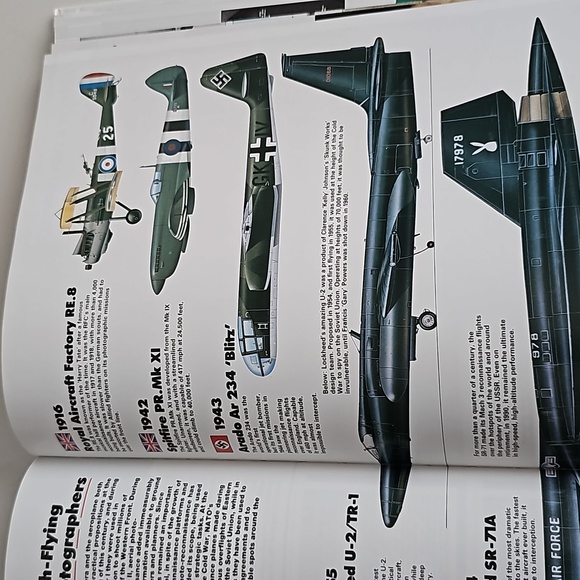 Air warfare book hardcover Firepower aviation tactical illustrations - Picture 4 of 10